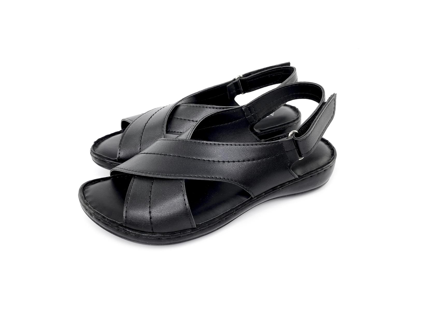 MISMI Ženske sandale crne