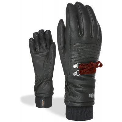 LEVEL Ženske rukavice za skijanje BLISS KAYA, Crne