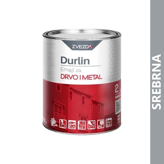 DURLIN Emajl za drvo i metal, 0.75l, Zeleni