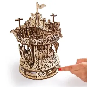 Ugears 3D Slagalica Ringlišpil, 305 delova