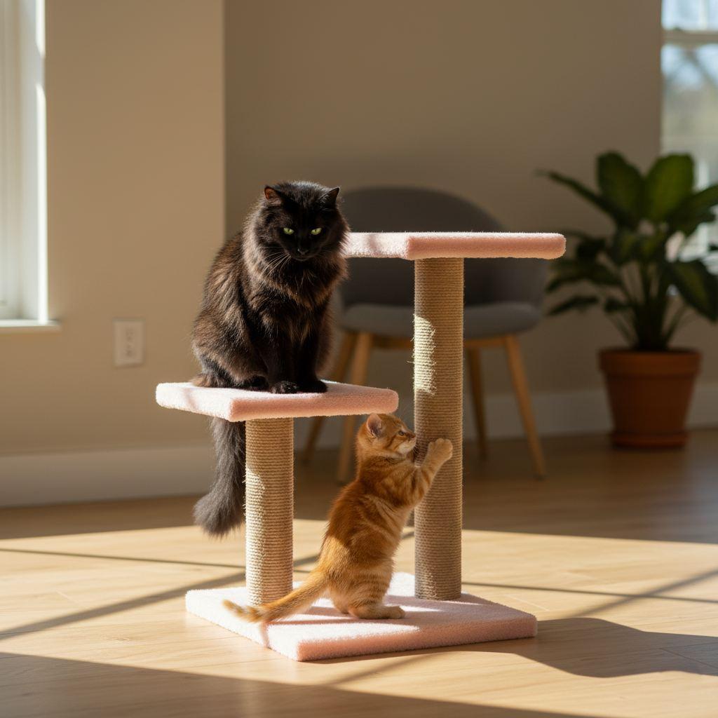 Paws & Whiskers Grebalica za mačke Luzi, Roze