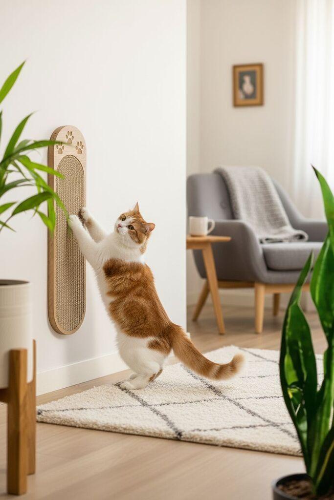 Paws & Whiskers Grebalica za mačke Albero Patili, Bež