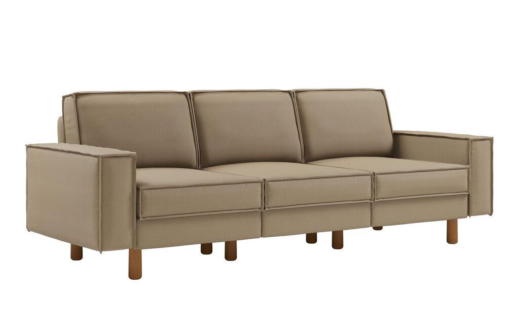 Atelier del Sofa Trosed Sparrow Extra 3, 238x89x87 cm, Krem