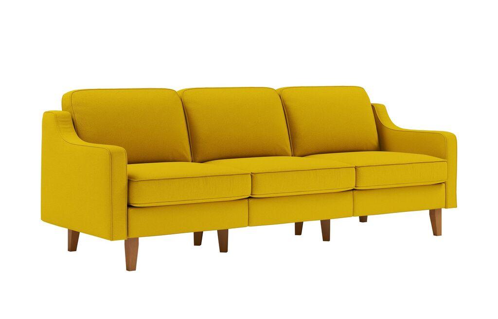 Atelier del Sofa Trosed Robin Extra 3, 220x84x87cm, Žuti