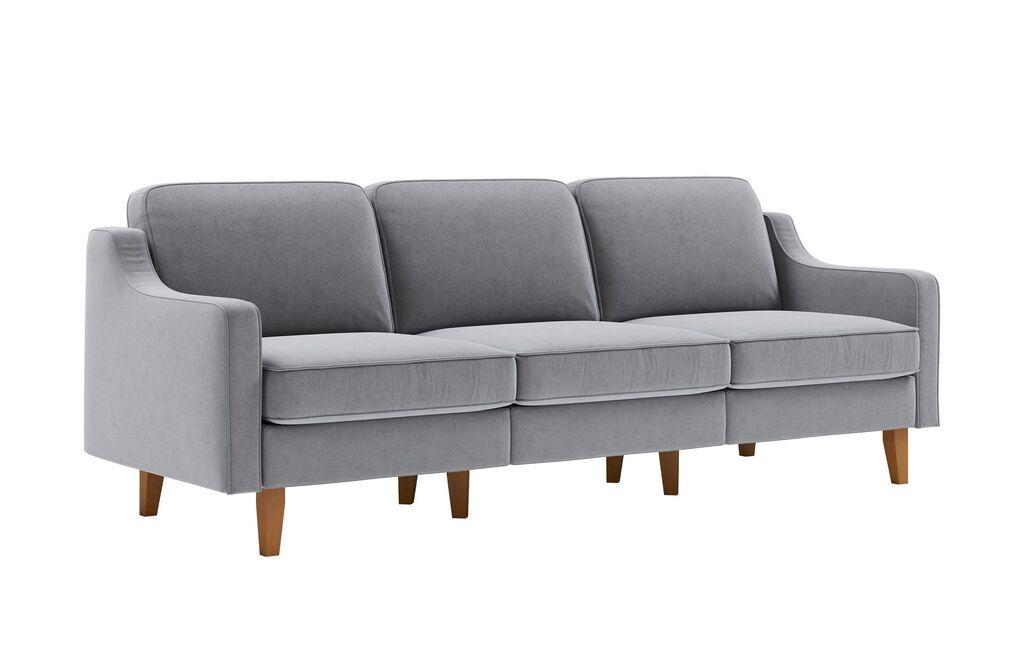 Atelier del Sofa Trosed Robin Extra 3, 220x84x87cm, Sivi