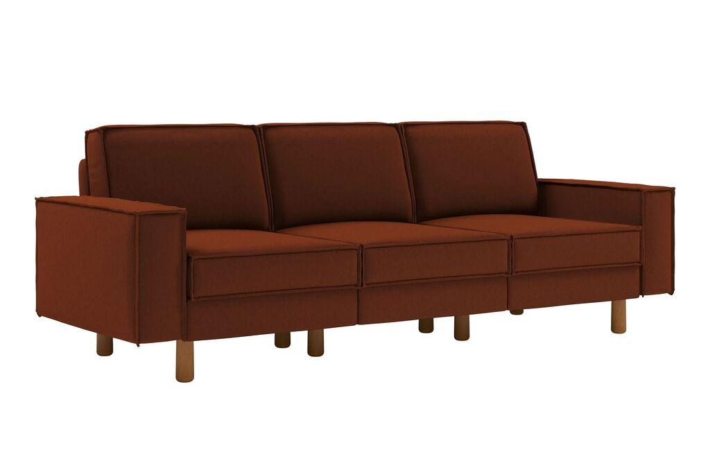 Atelier del Sofa Trosed Sparrow Extra 3, 238x89x87 cm, Kesten