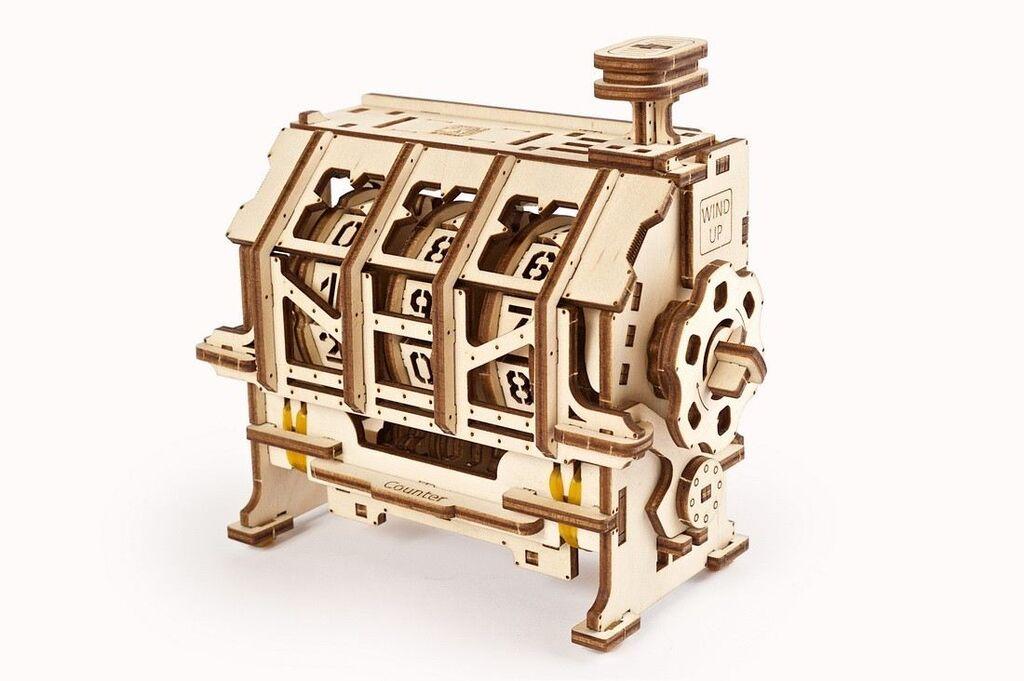 Ugears 3D Slagalica Brojač, 157 delova