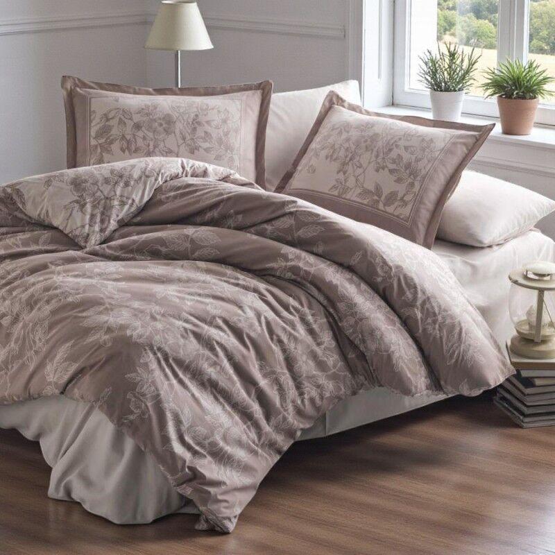 Viktorija Saten posteljina za bračni krevet Clasy Deluxe 200x220 Harissa