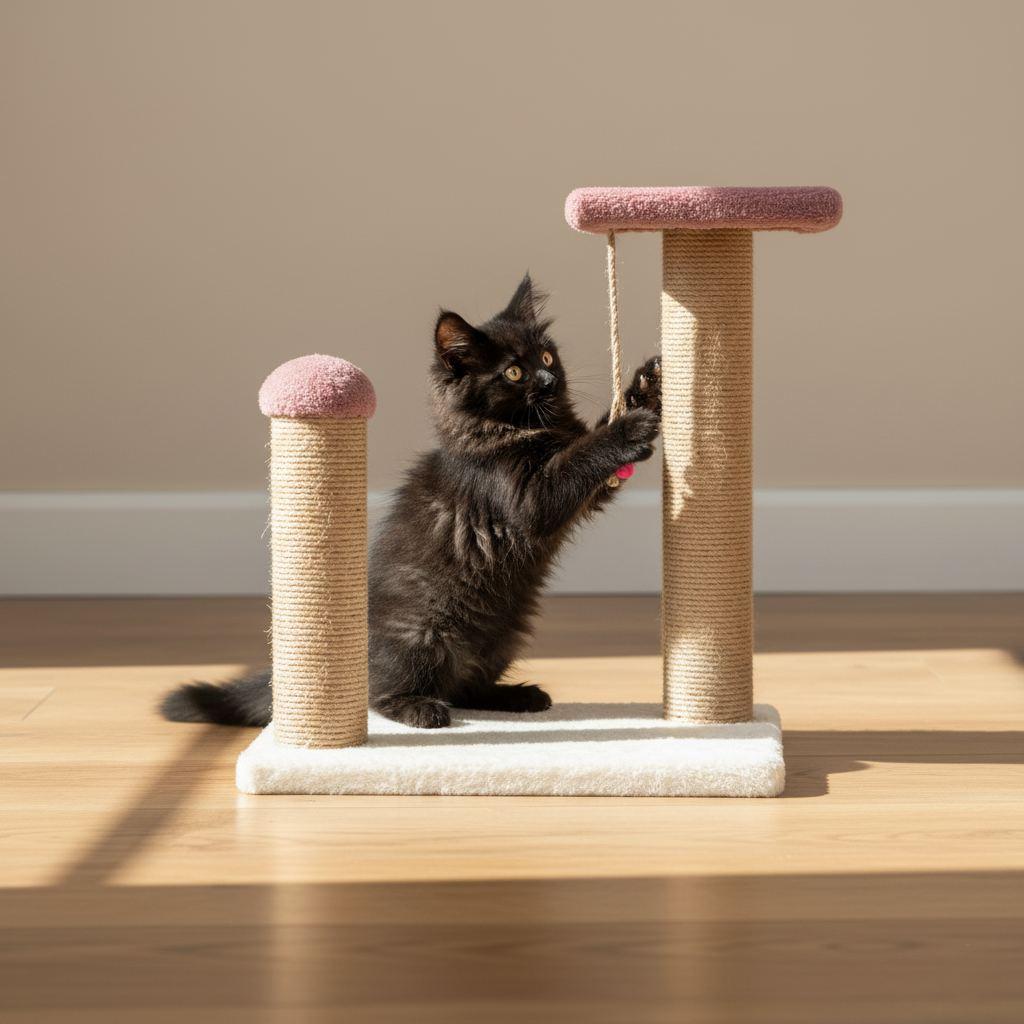 Paws & Whiskers Grebalica za mačke Else, Prljavo roze