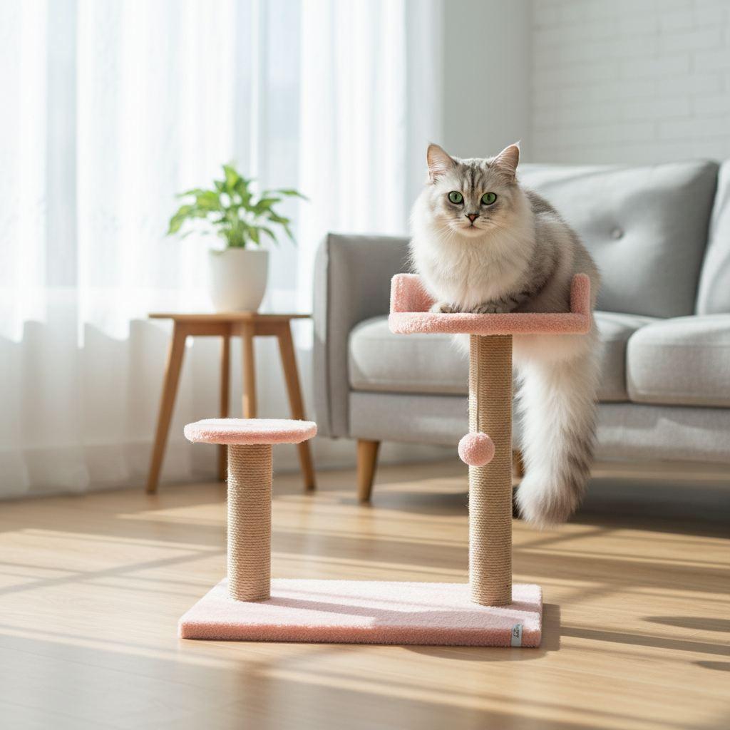 Paws & Whiskers Grebalica za mačke Tiana, Roze