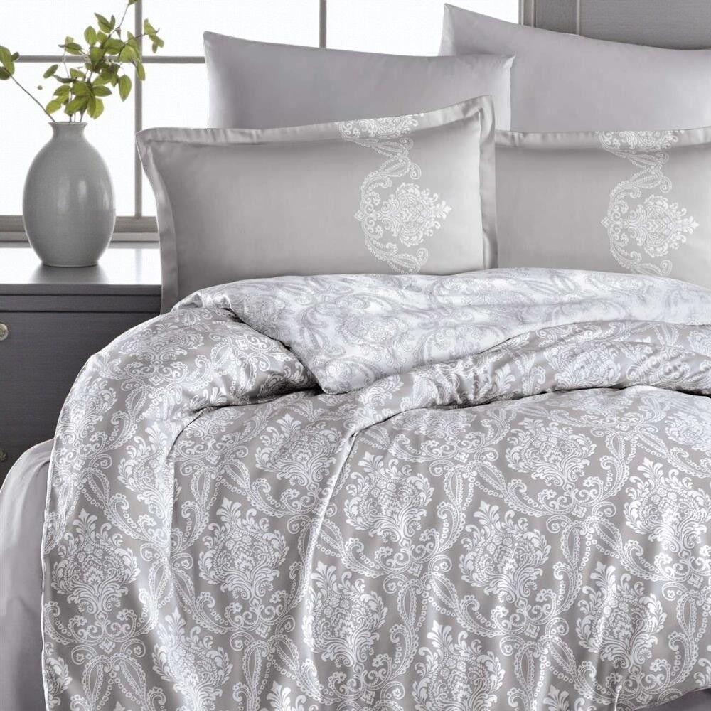 Viktorija Saten posteljina za bračni krevet Clasy Deluxe 200x220 Toledo