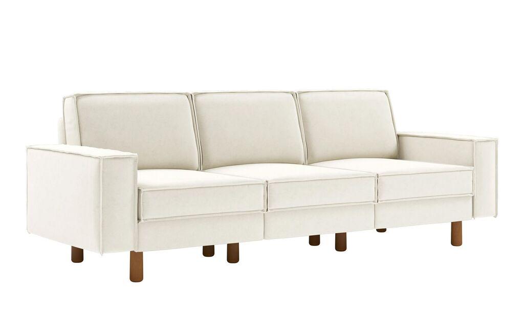 Atelier del Sofa Trosed Sparrow Extra 3, 238x89x87cm, Svetloroze