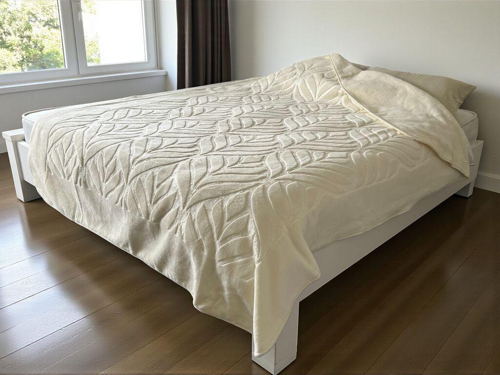 Viktorija Ćebe Merinos 200x240cm Flower White