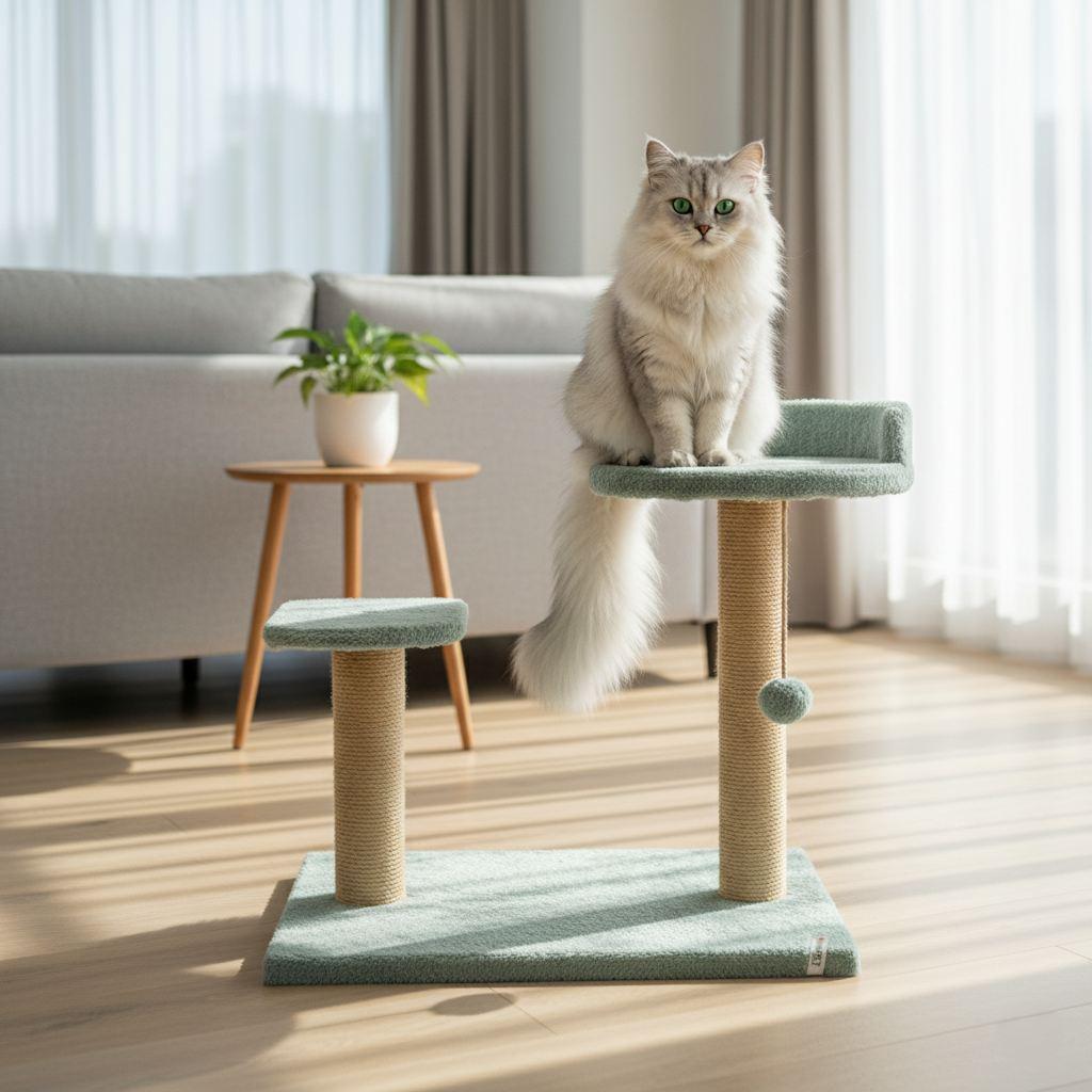 Paws & Whiskers Grebalica za mačke Tiana, Plava