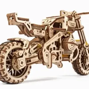 Ugears 3D Slagalica Motor Scrambler UGR -10, 380 delova