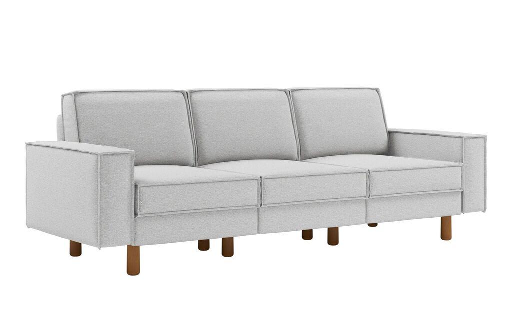 Atelier del Sofa Trosed Sparrow Extra 3, 238x89x87 cm, Svetlosivi
