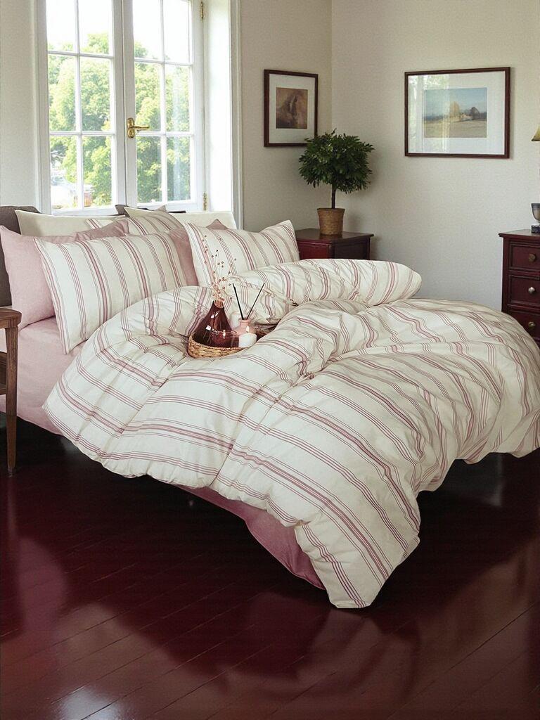 Viktorija Komplet set posteljina za Francuski ležaj Cotton-Life 200x220cm, Kurusu