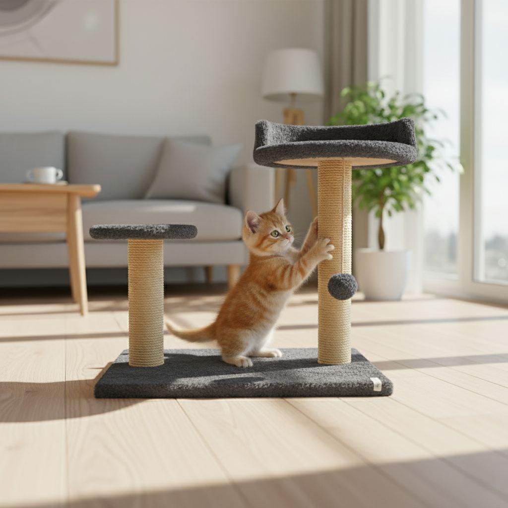 Paws & Whiskers Grebalica za mačke Tiana, Antracit