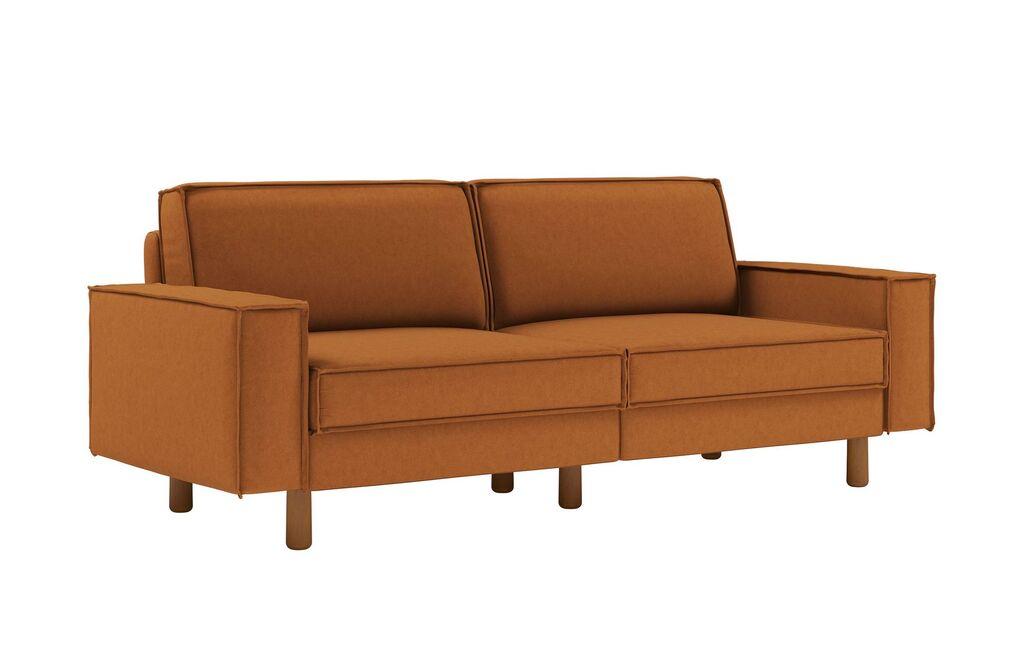 Atelier del Sofa Trosed Sparrow 3, 223x89x87cm, Braon
