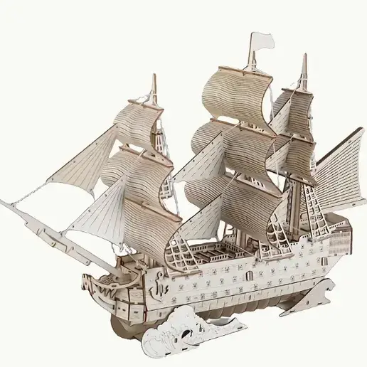 3D Slagalica brod Hms Victory, 194 dela