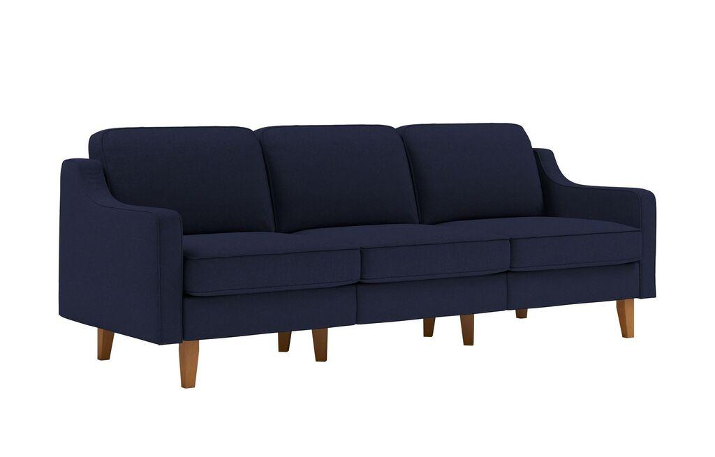 Atelier del Sofa Trosed Robin Extra 3, 220x84x87cm, Teget