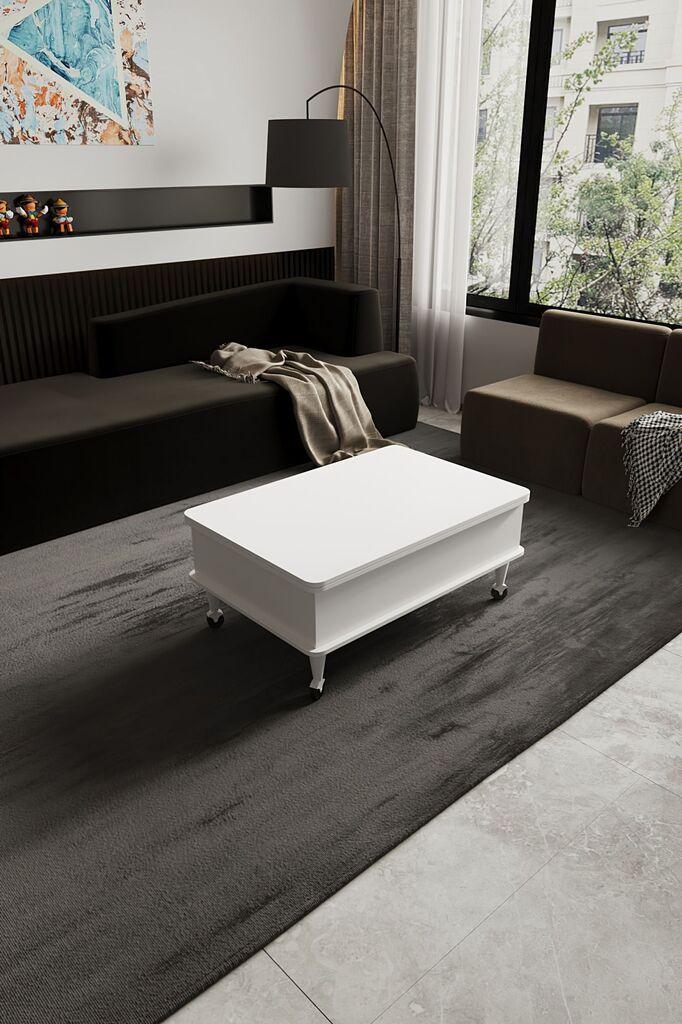 Hanah Home Sto za dnevnu sobu Nino 90x40x60 cm, Beli