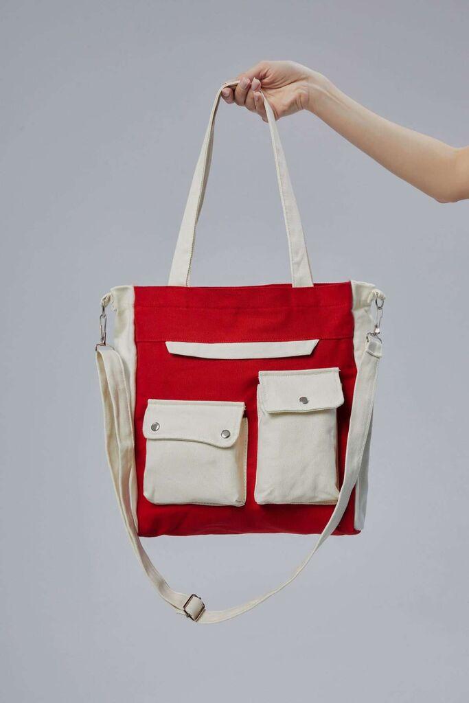 Bergland Ženska torba 2354, Crvena