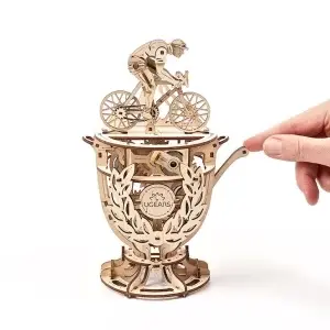 Ugears 3D Slagalica Biciklista, 189 delova