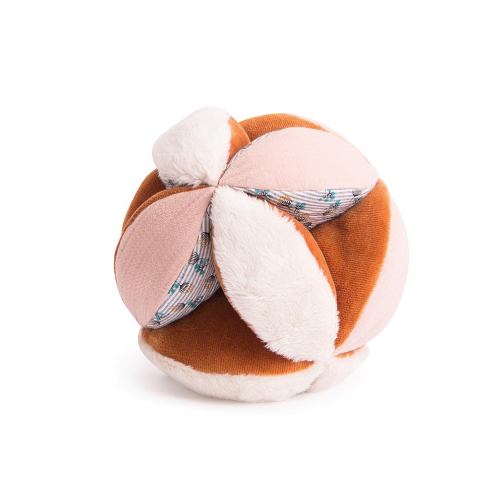 MOULIN ROTY Senzorna lopta Après la Pluie, Mekana, Roze-braon