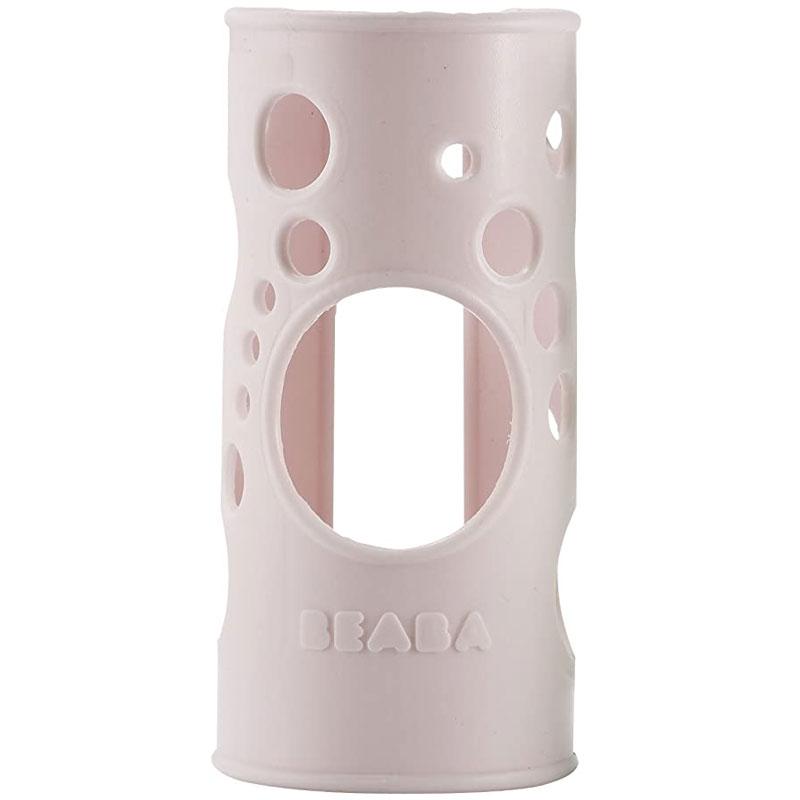 BEABA Navlaka za flašicu, Silikonska, Roze