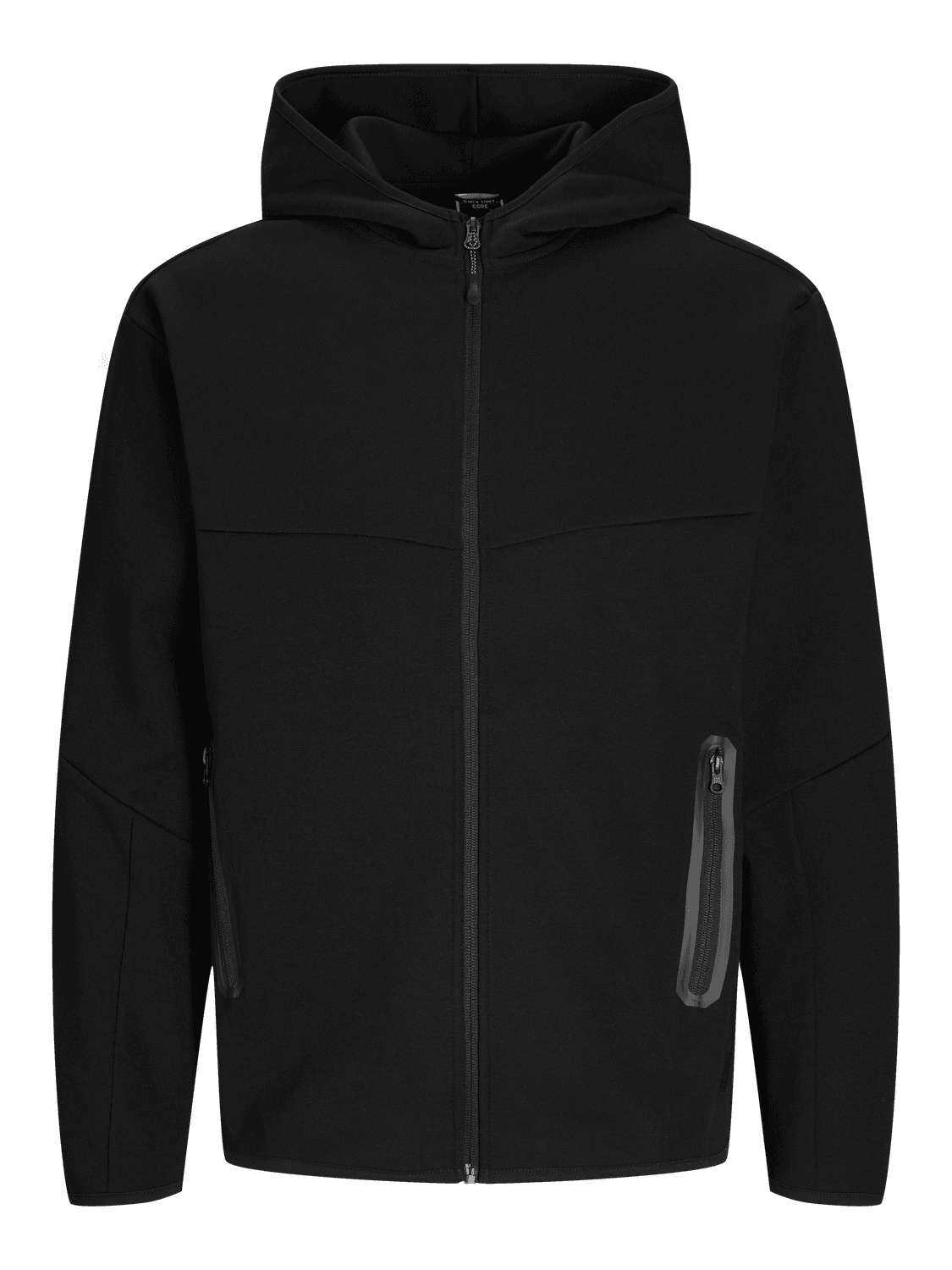 JACK & JONES Muški duks 12260150, Crni