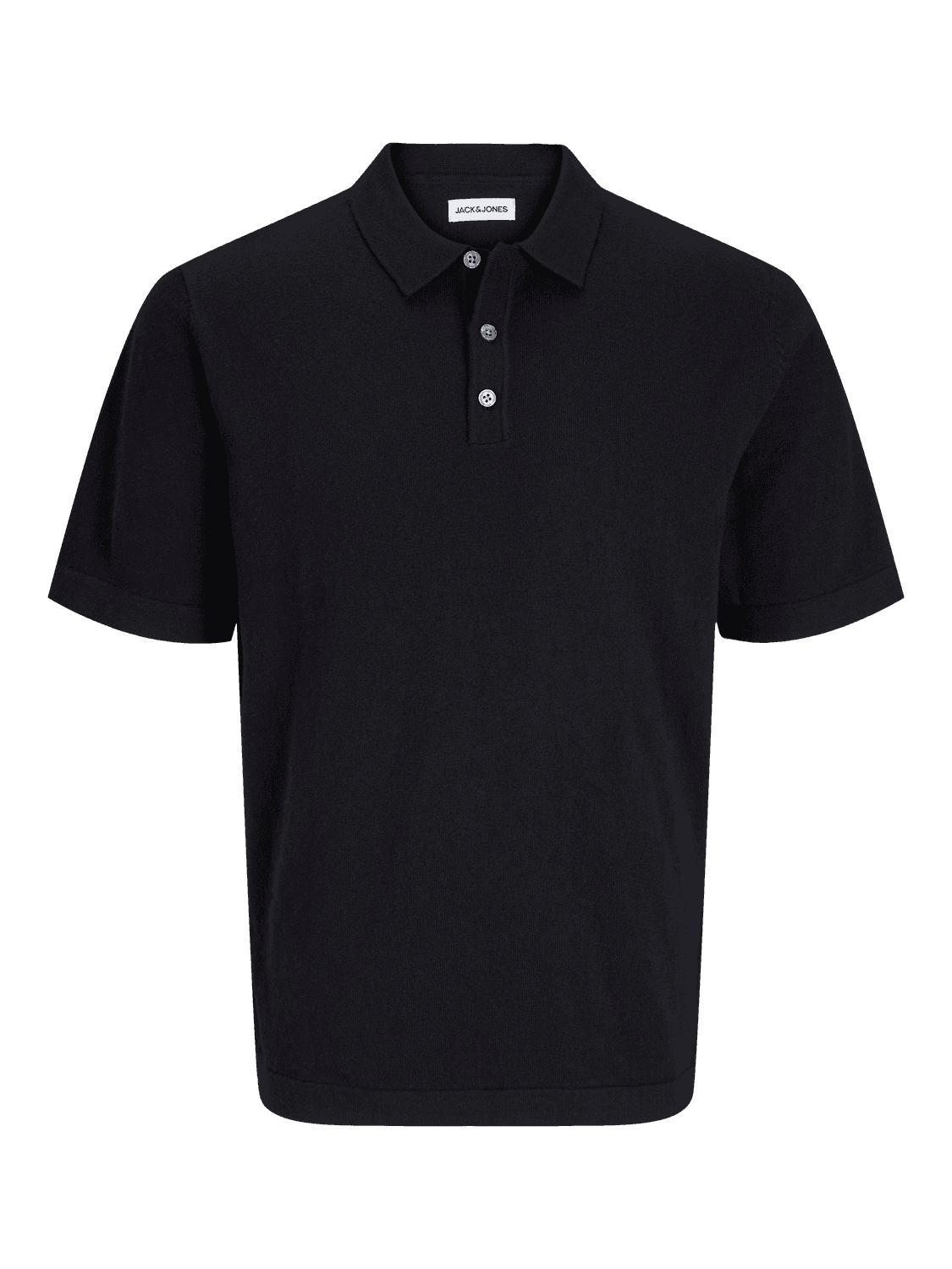 JACK & JONES Muška polo majica 12268216, Crna
