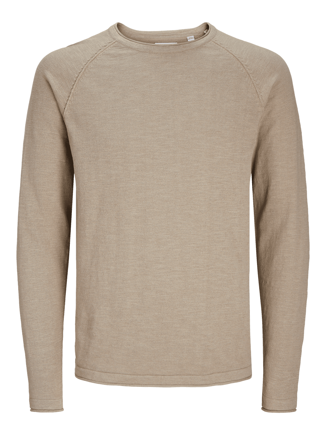JACK & JONES Muški džemper 12269654, Bež
