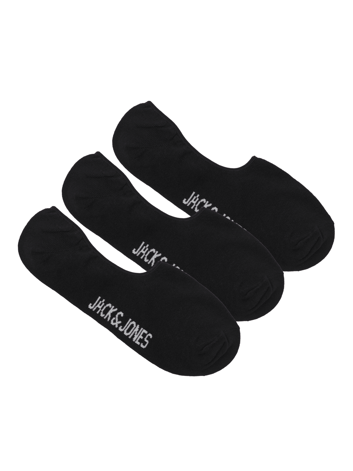 JACK & JONES Muške čarape 12260080, 3 para, Crne