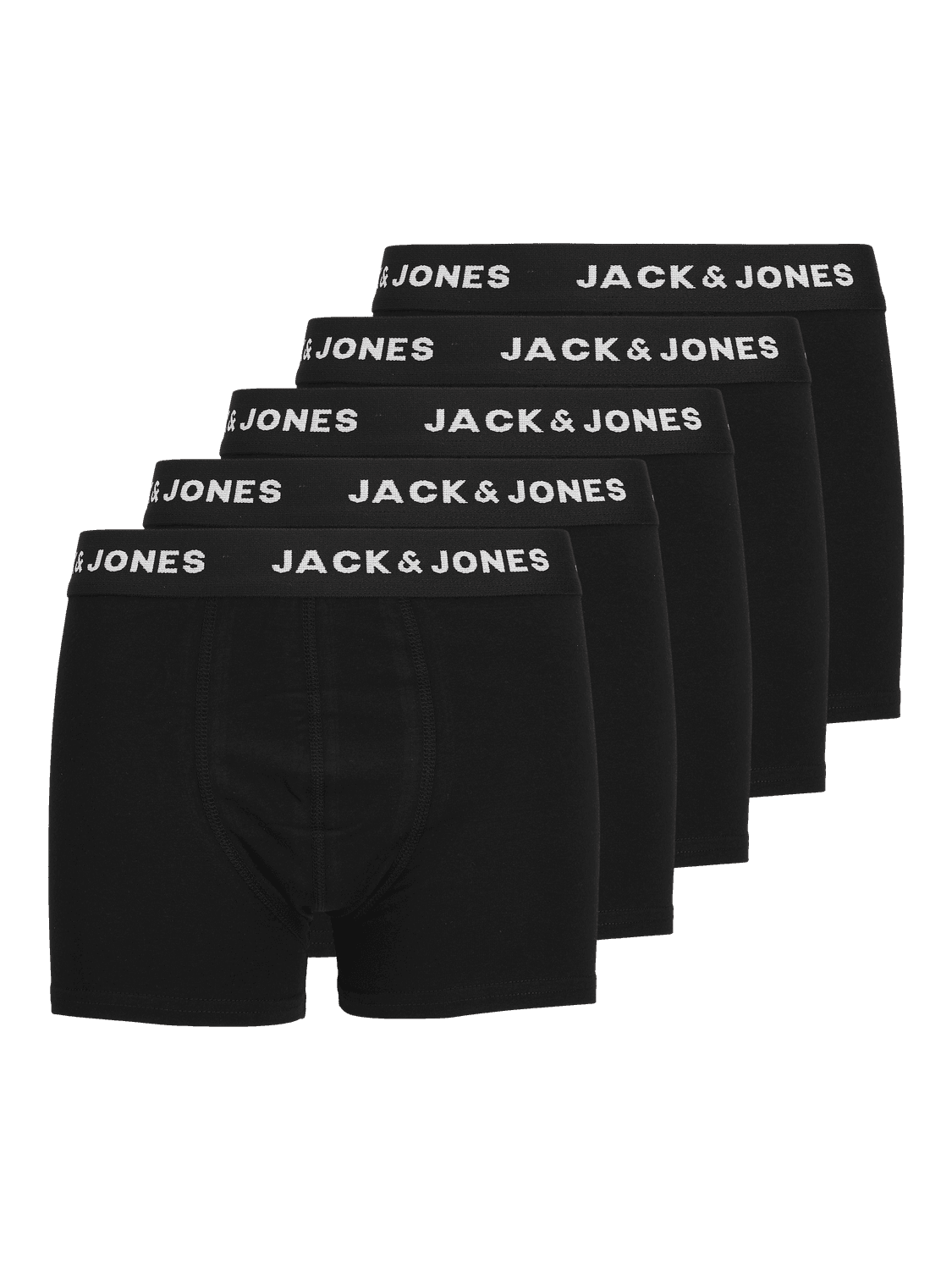JACK & JONES JUNIOR Bokserice za dečake, 5/1, Crne