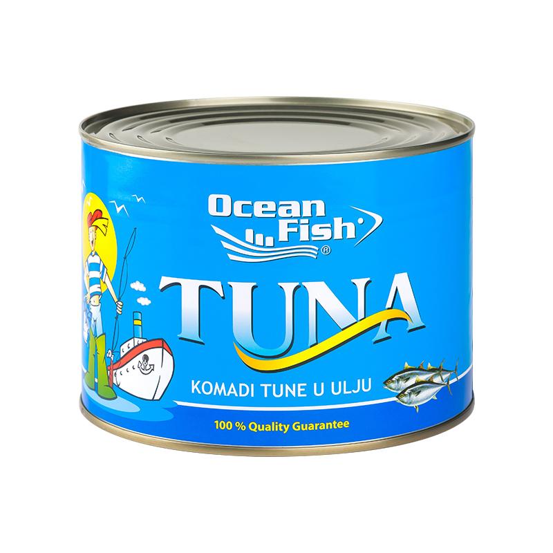 OCEAN FISH Komadi tune u ulju, 1.7kg
