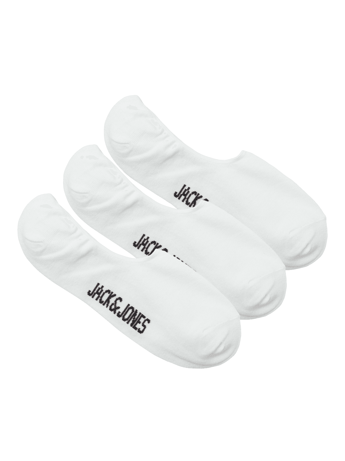 JACK & JONES Muške čarape 12260080, 3 para, Bele