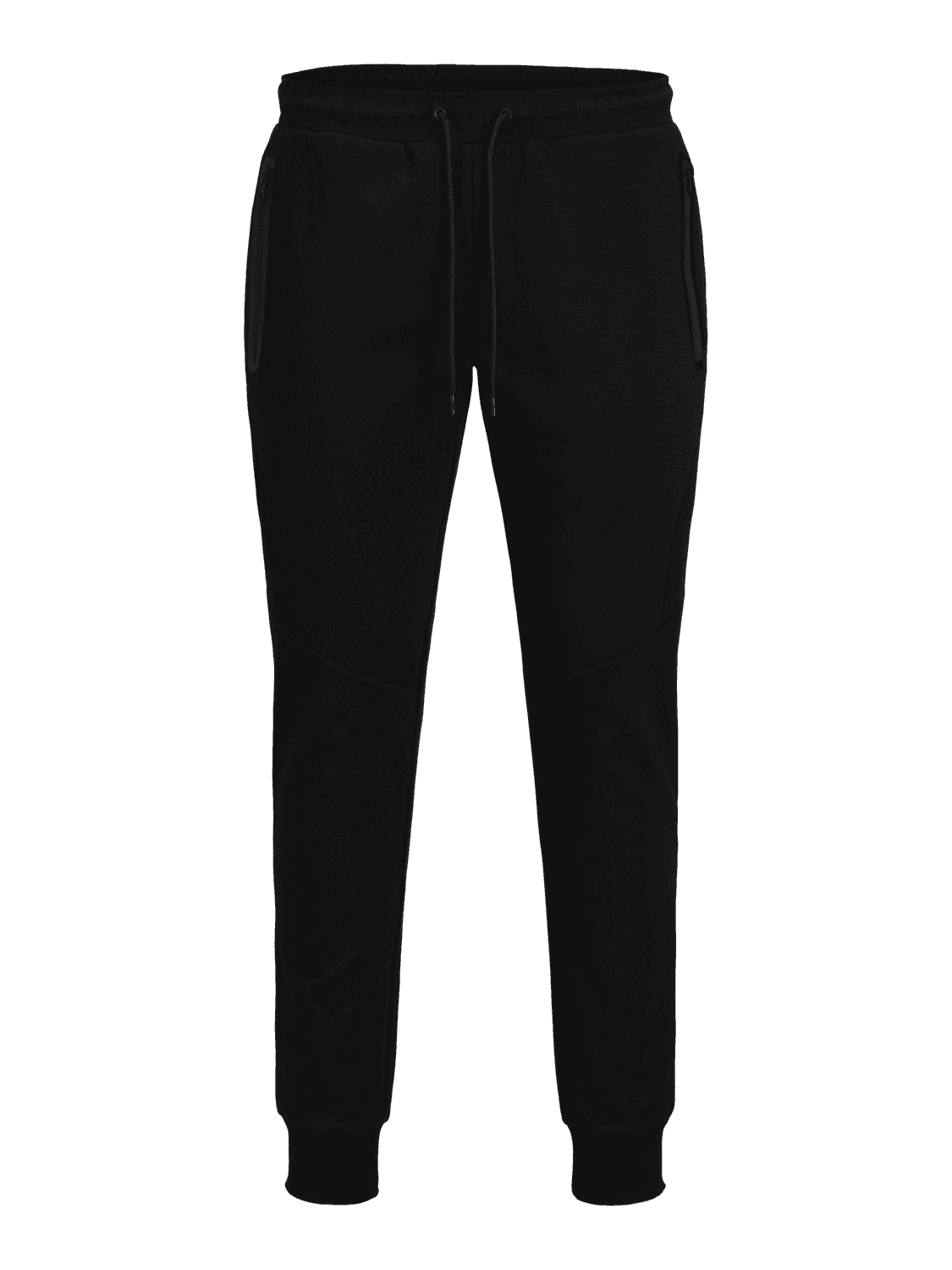 JACK & JONES Muški donji deo trenerke 12261991, Crni