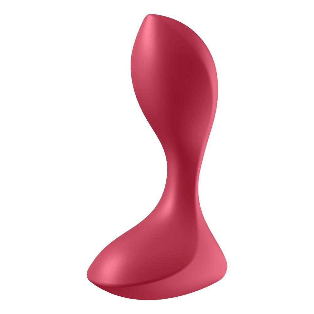 Satisfyer Analni vibrator BackDoor Lover, 11.5cm, Crveni