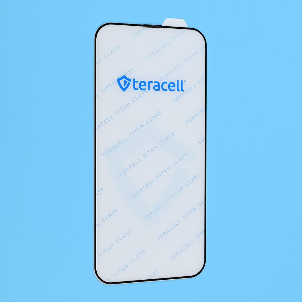 TERACELL Zaštitno staklo Titan 2.5D 10u1 za iPhone 13 Pro Max/14 Plus 6.7, Crno
