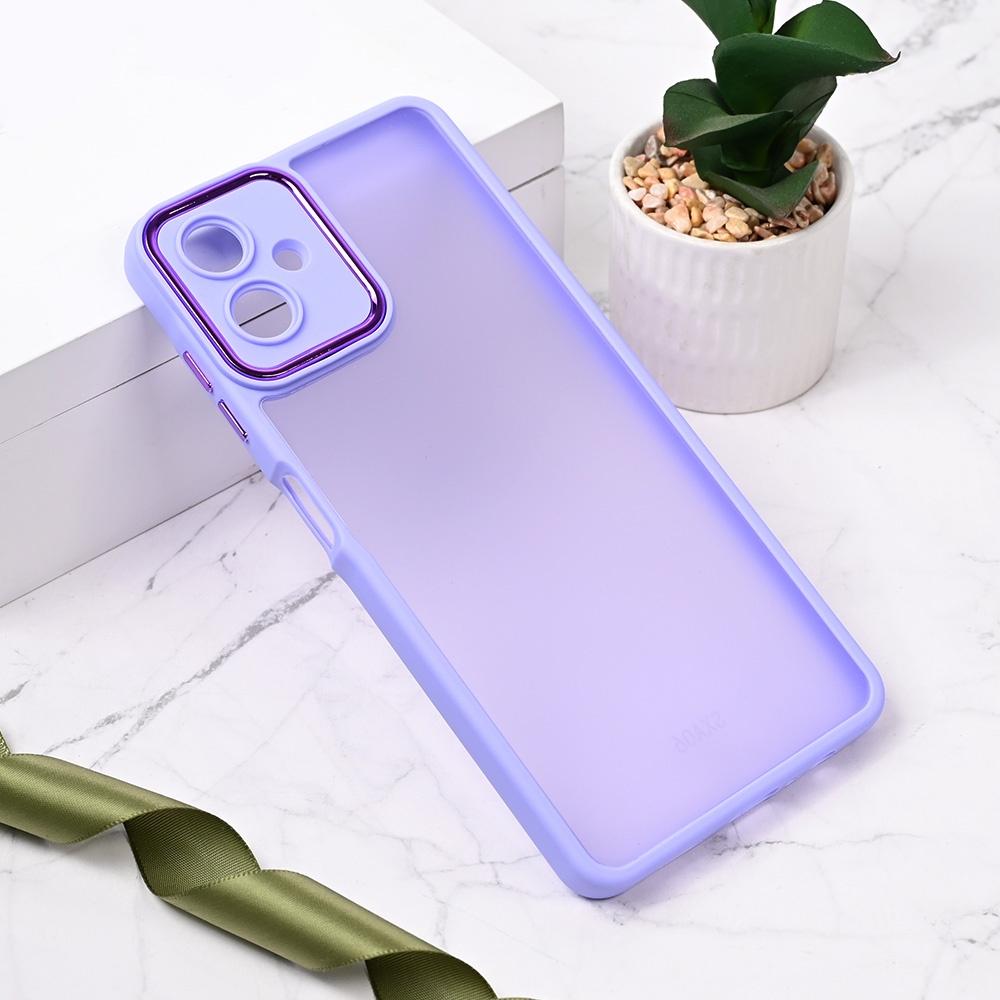 Maska za telefon Shining Camera za Samsung A065F Galaxy A06 4G, Ljubičasta