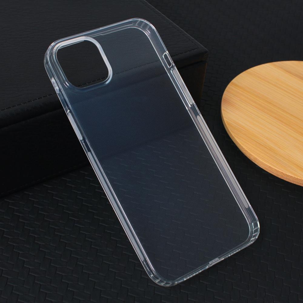 Maska za telefon silikonska Ultra Thin with pluggy za iPhone 14 Plus 6.7, Providna