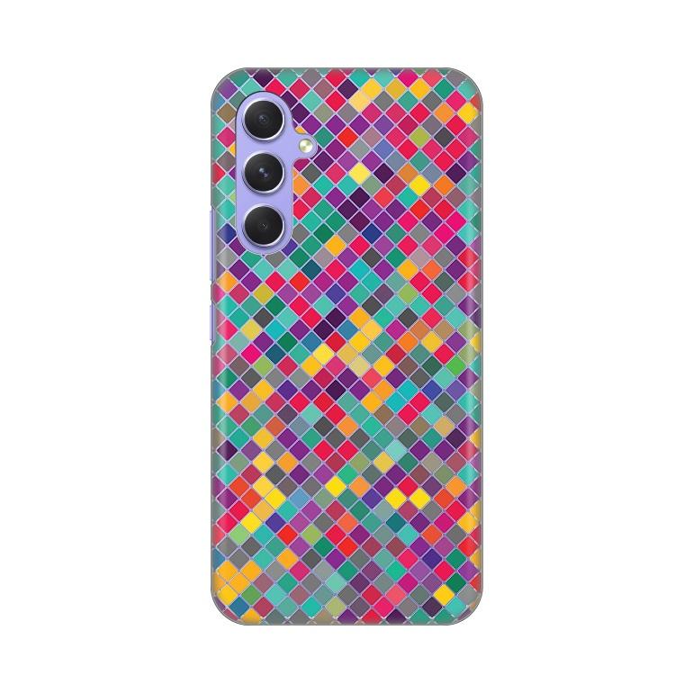 Maska za telefon Silikonska Print Skin za Samsung A546B Galaxy A54 5G Colorful cubes