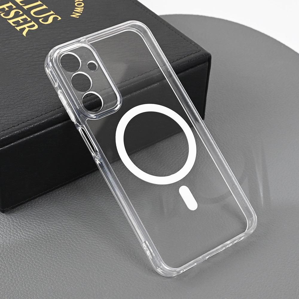 Maska za telefon Magsafe za Samsung A156B Galaxy A15 5G, Providna