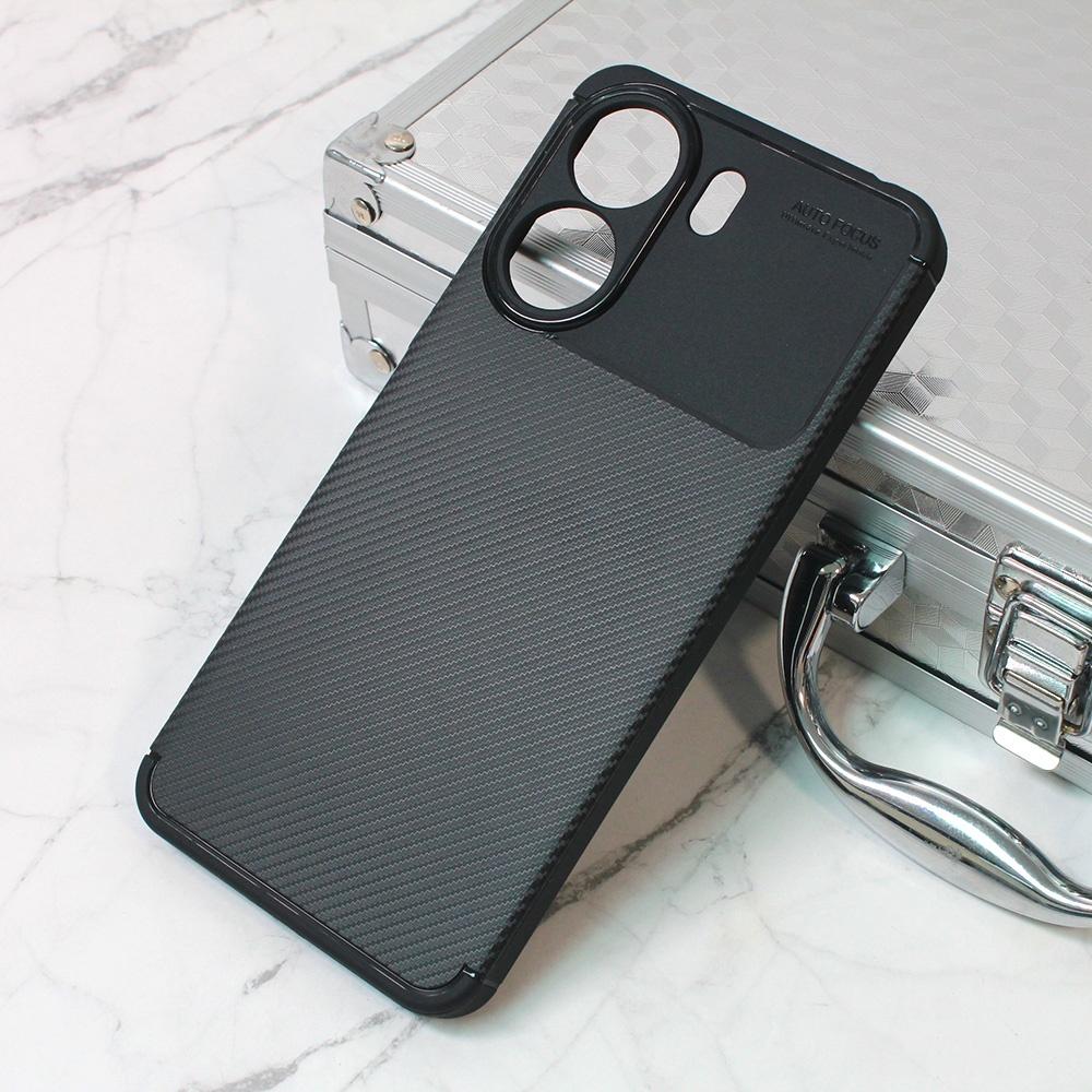 TERACELL Maska za telefon Defender Carbon za Xiaomi Redmi 13C, Crna