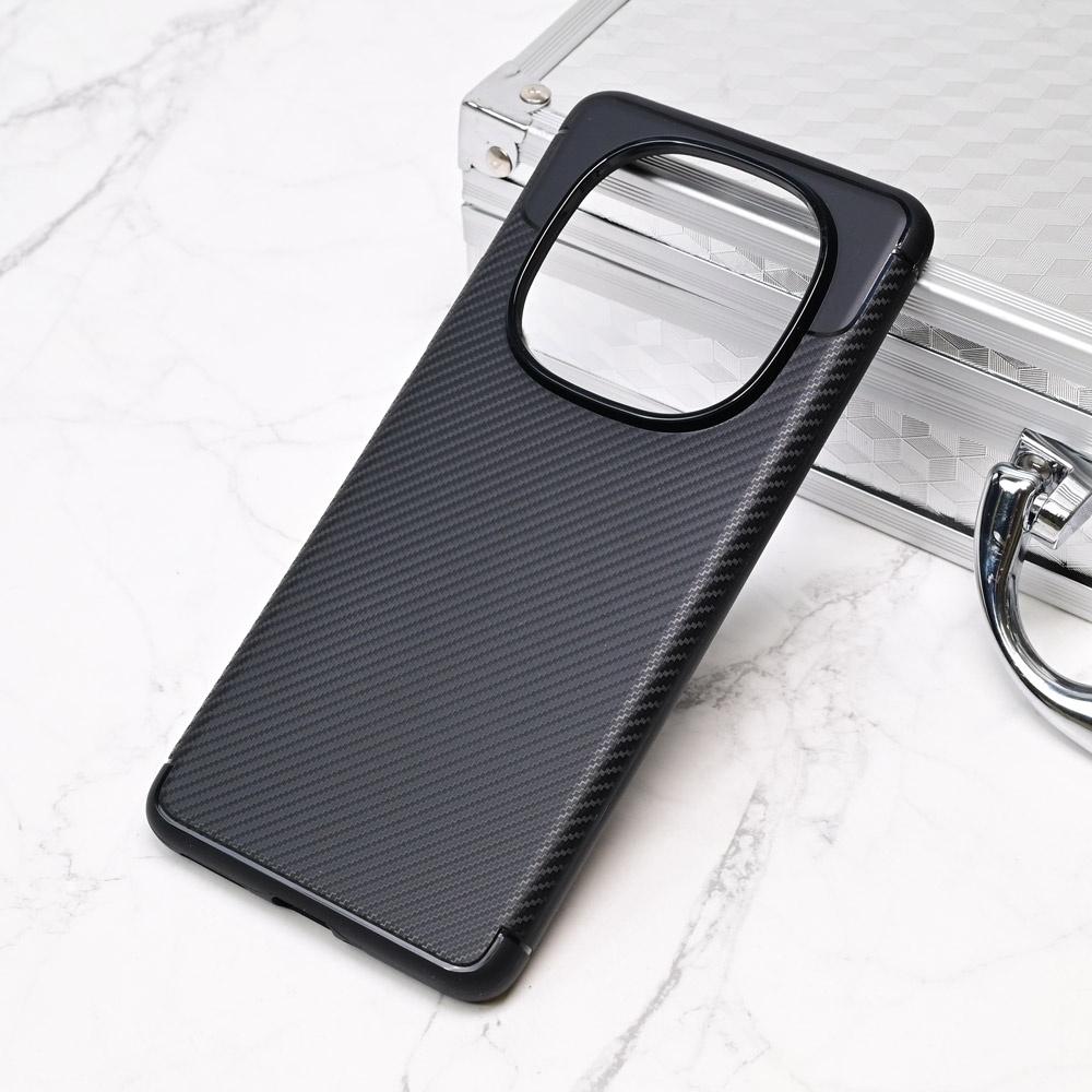 TERACELL Maska za telefon Defender Carbon za Xiaomi Redmi Note 14 Pro Plus, EU, Crna