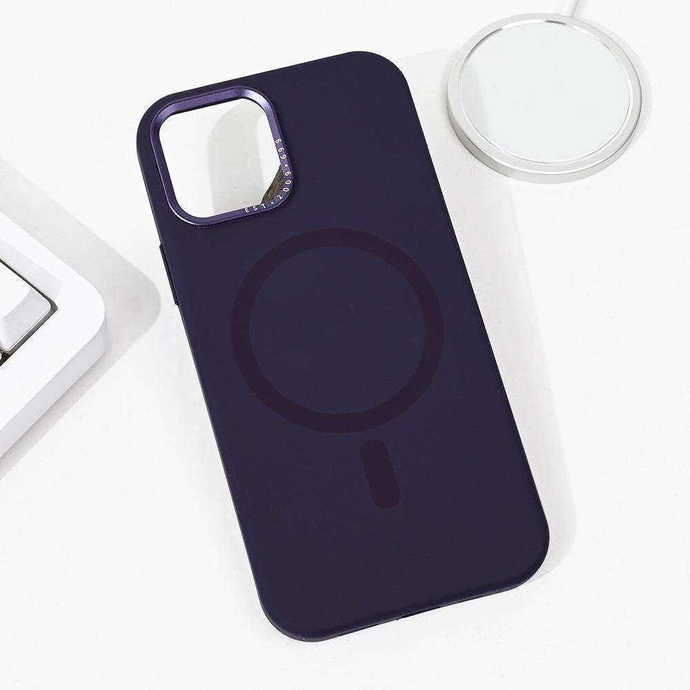 Maska za telefon Magsafe Pure Plus za iPhone 12 6.1, Ljubičasta