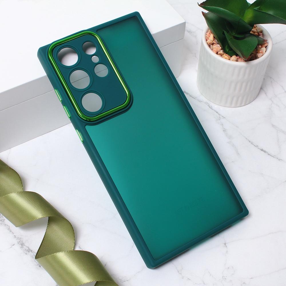 Maska za telefon Shining Camera za Samsung S918B Galaxy S23 Ultra, Maslina