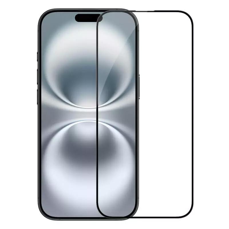 NILLKIN Zaštitno staklo 3D CP+Max za iPhone 16 6.1, Crno