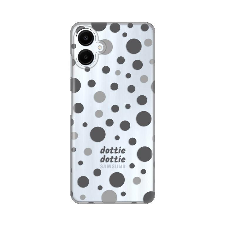 Maska za telefon Silikonska Print Skin za Samsung A065F Galaxy A06 Dottie Dottie Gray